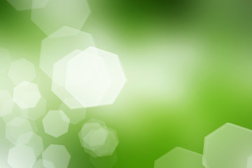 Natural green abstract bokeh background