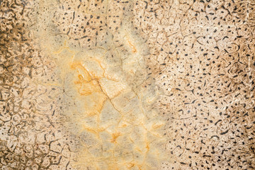 texture of the old antique cracked wall with a chaotic pattern, architecture abstraction background