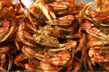 Shanghai,China-September 15, 2019: Snack food sold at Yuyuan garden in Shanghai, China