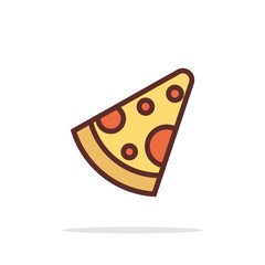 pizza icon design vector illustration
