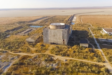 Abandoned Unfinished Nuclear Power Plant