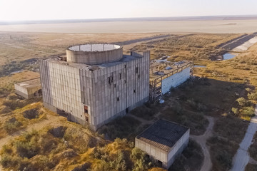 Abandoned Unfinished Nuclear Power Plant