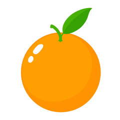 Cute, attractive orange.