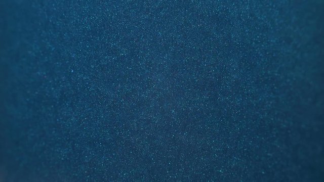 Rheoscopic fluid. Beautiful movement of particles in a liquid. Fantastic patterns and shapes. 50 fps