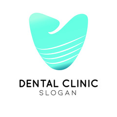 Fototapeta premium dentist dental logo icon vector template