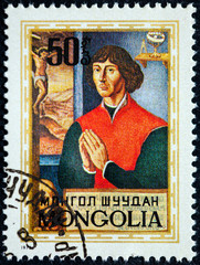 Nicolaus Copernicus - great astronomer - obrazy, fototapety, plakaty