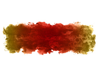 Red and yellow abstract watercolor background. Red and yellow watercolor scribble texture. It is a hand drawn.