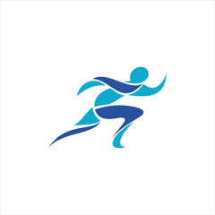 abstract running style