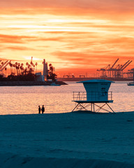 Long Beach Sunset