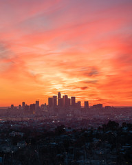 Fototapeta premium Los Angeles Skyline