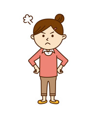 05_03_若い女性_怒る