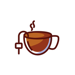 Isolated coffee cup vector design