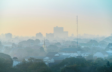 Naklejka premium Chiang Mai Cityscape
