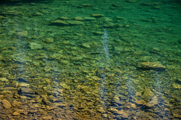 Mountain Lake Color Fade