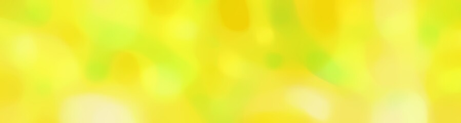 soft unfocused horizontal background bokeh graphic with yellow, khaki and pastel yellow colors space for text or image - obrazy, fototapety, plakaty
