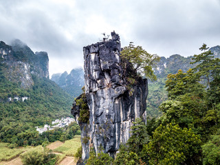 The karst mountains