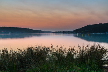 Soft and Gentle Sunrise over the Bay