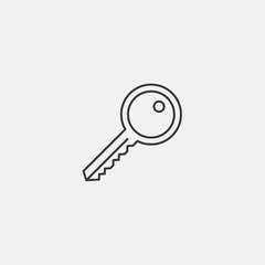 key icon vector illustration for website and graphic design
