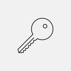 key icon vector illustration for website and graphic design