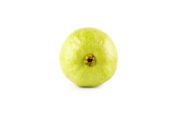 fresh guava fruit on white background fruit agriculture food isolated