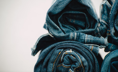 background of blue jeans denim texture