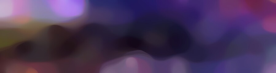 soft unfocused horizontal background texture with very dark violet, light pastel purple and old mauve colors space for text or image