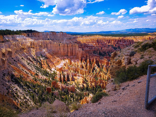 view of bryce canyon in utah usa
