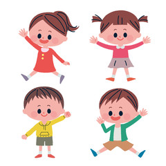 子どもたちのイラスト