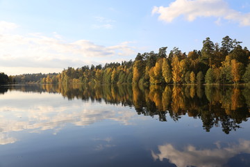 Autumn lake