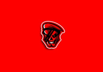 Skull Army Logo Design