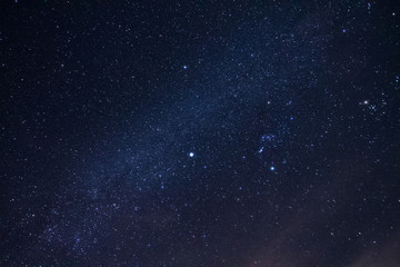 background with stars and nebula