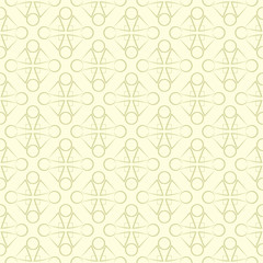 Geometric seamless olive green background