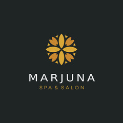 Luxury Beauty And Spa Logo Design Template