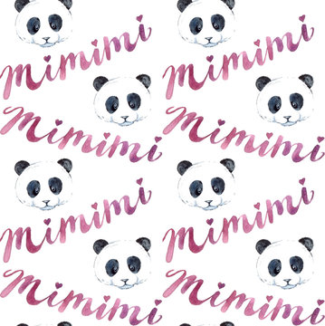 panda pattern