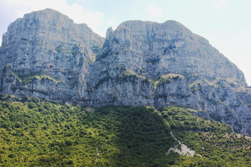 Fototapeta na wymiar Astraka peak of Mount Tymfi Epirus Greece