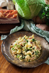 Colcannon, traditional Irish dish