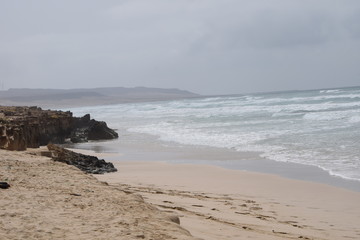 Fototapeta na wymiar Strand von Boa Vista