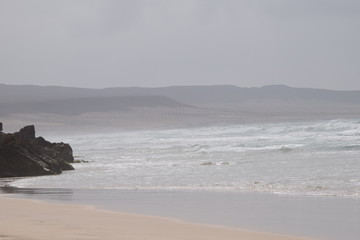 Fototapeta na wymiar Strand von Boa Vista 