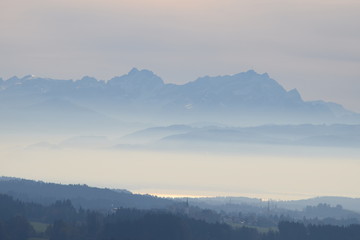 Abendstunden im Heißluftballon