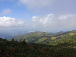 Naklejka premium Hakkoda Mountain in Aomori, Japan