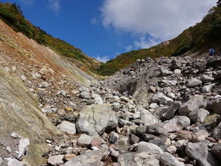 Fototapeta na wymiar Hakkoda Mountain in Aomori, Japan