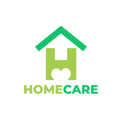 House Care Logo Template Design Vector
