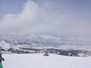 Snow resort in Niigata, Japan