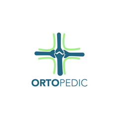 Obraz premium Orthopedic Logo Design Vector Template 