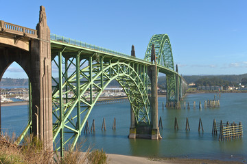 Yaquina Bay Bridge Newport Oregon