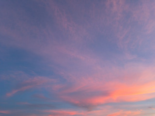 dramatic sky with clouds