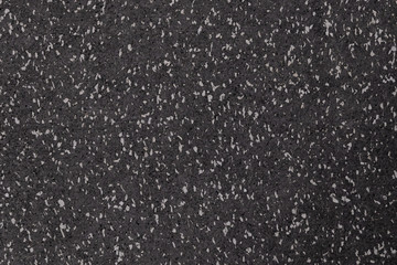 Close Up Of Modern Acoustic Soft Flooring Lino Made Of Crumb Rubber With Cork Structure. Background...