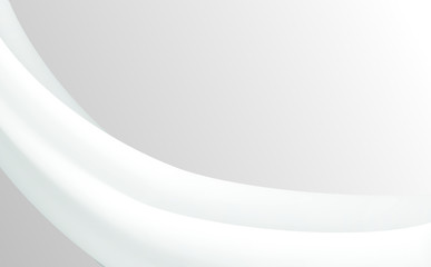 Abstract Wave. White Stripes. Curve white flow. Motion Line. Vector illustration . Curved Lines