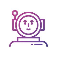 Isolated astronaut icon vector design