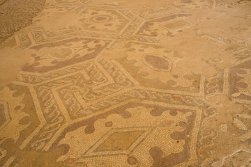 Roman mosaics. Temple of Eshmun,  an ancient place of worship dedicated to Eshmun, the Phoenician...